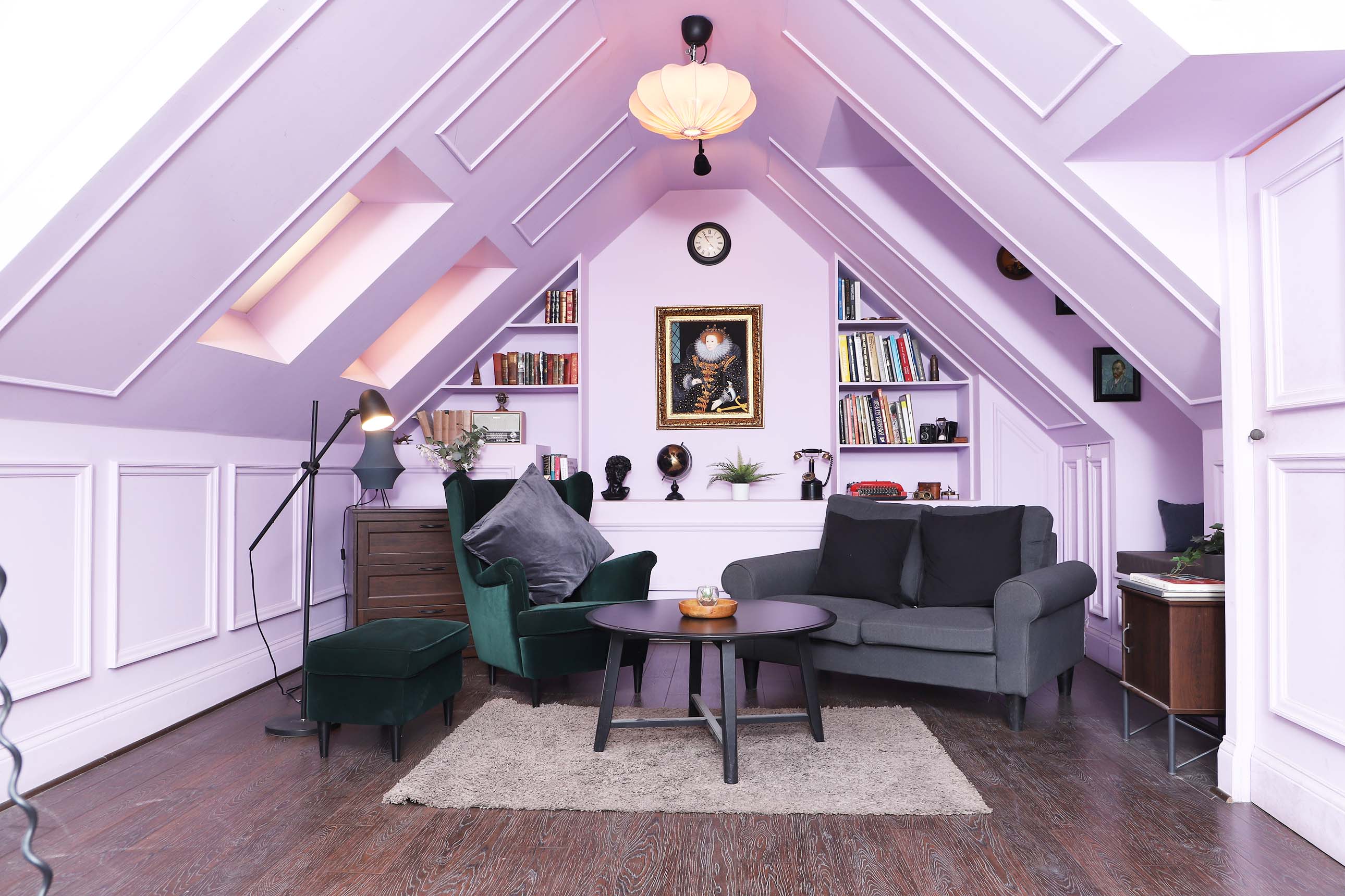 Podcast Studio 1 — acoustically treated